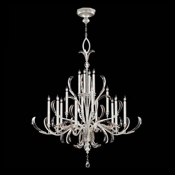 Alice Candle  Arcs  2-Tier Chandelier 57" - thebelacan