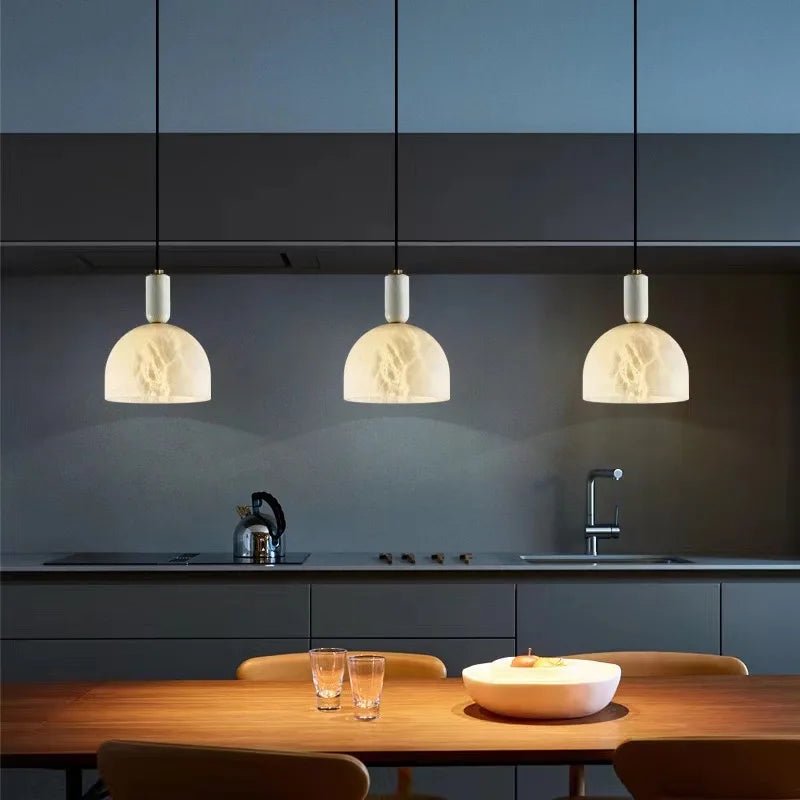 Alabaster Altus Pendant Light - thebelacan