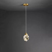 Angelia Faceted Crystal Prisms Pendant - thebelacan