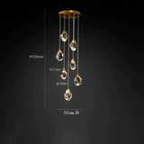 Angelia Faceted Round Pendant For Dining Room - thebelacan