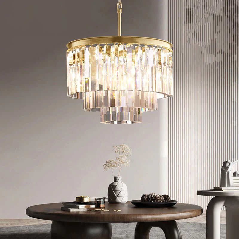 1920s Odem Round Chandelier 20" - thebelacan
