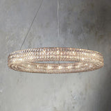 Brilliant Crystal Round Chandelier 32"44"59" - thebelacan