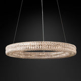 Brilliant Crystal Round Chandelier 32"44"59" - thebelacan