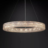 Brilliant Crystal Round Chandelier 32"44"59" - thebelacan