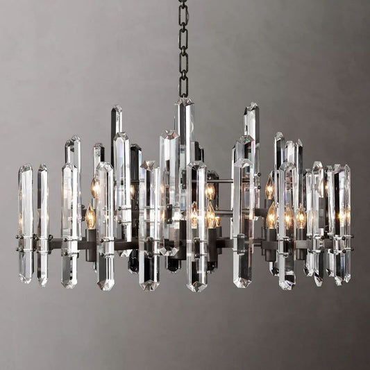 Browning Prism Round Chandelier 36" - thebelacan
