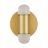 Alabaster Capsule Wall Sconce - thebelacan
