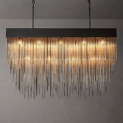 Cascada Rectangular Chandelier 54" - thebelacan