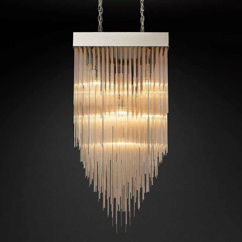 Cascada Square Chandelier 30" - thebelacan