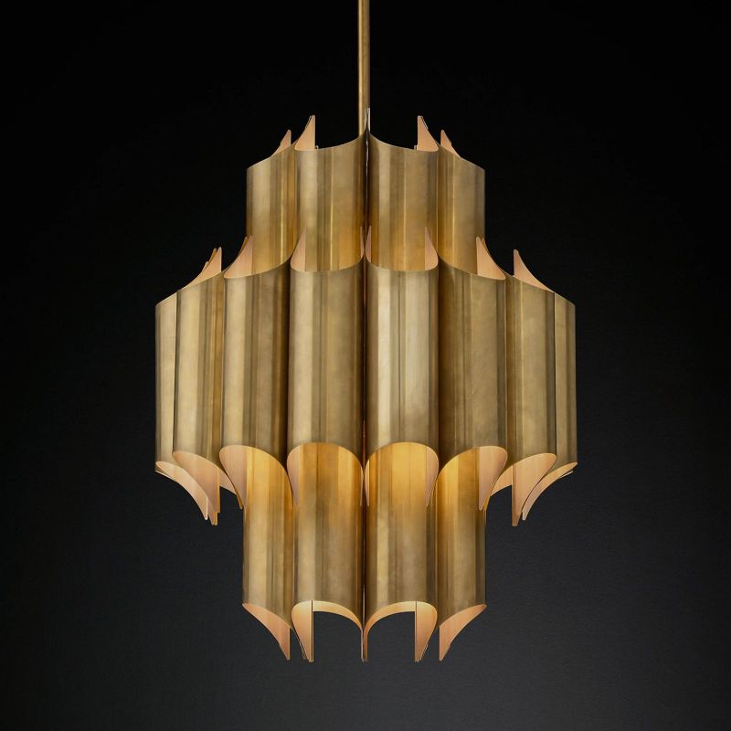 Cathedr Sculptural Chandelier 24" - thebelacan