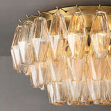Chara Clear Glass Flushmount 22" - thebelacan