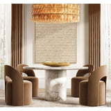 Chara Clear Glass Round Chandelier 37" - thebelacan