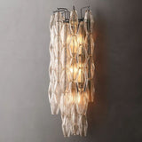 Chara Clear Glass Grand Wall Sconce - thebelacan