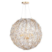 Cherish 8 Lights Spherical Chandelier 30"D - thebelacan