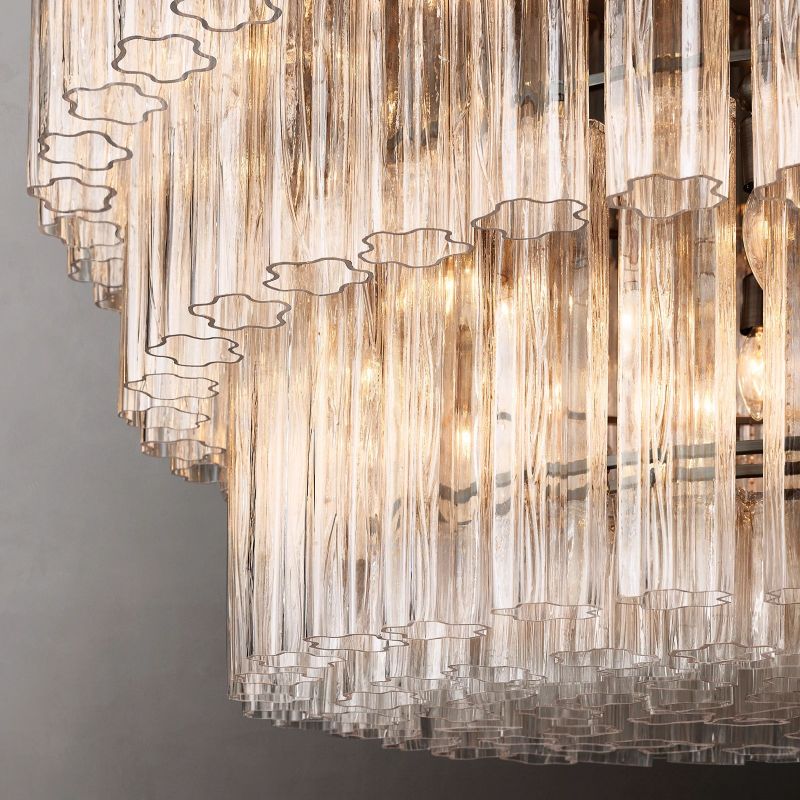 Cielle 3-Tier Round Chandelier 48” - thebelacan