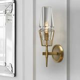 Delia Crystal Wall Sconce - thebelacan