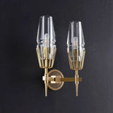 Delia Crystal Double Wall Sconce - thebelacan
