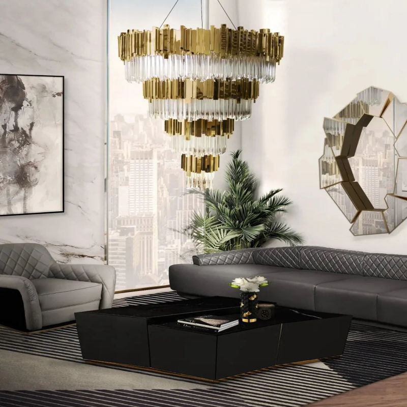 Empire Decorative 4-tier Round Chandelier - thebelacan