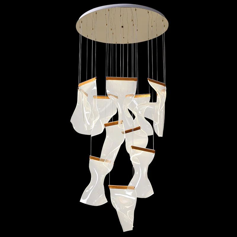 Flame Branch Chandelier - thebelacan