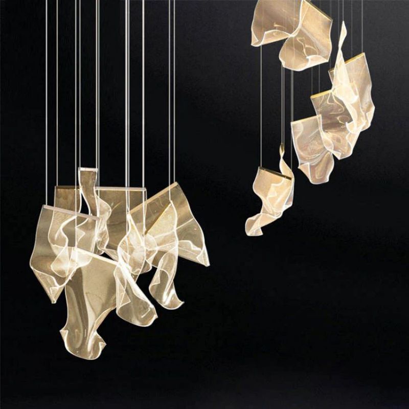 Flame Branch Chandelier - thebelacan