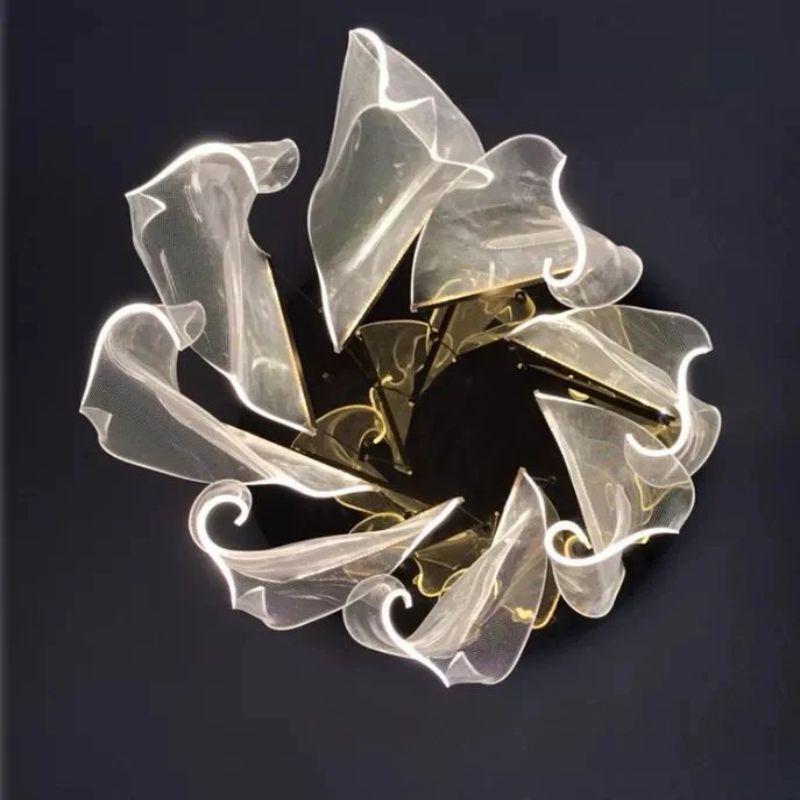 Flame Branch Chandelier - thebelacan