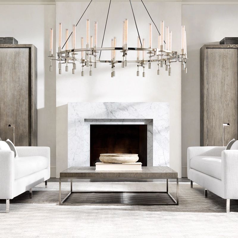 Fontanel Round Chandelier 46" - thebelacan