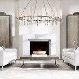 Fontanel Round Chandelier 46" - thebelacan