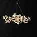 Bronze & Matte white leaves