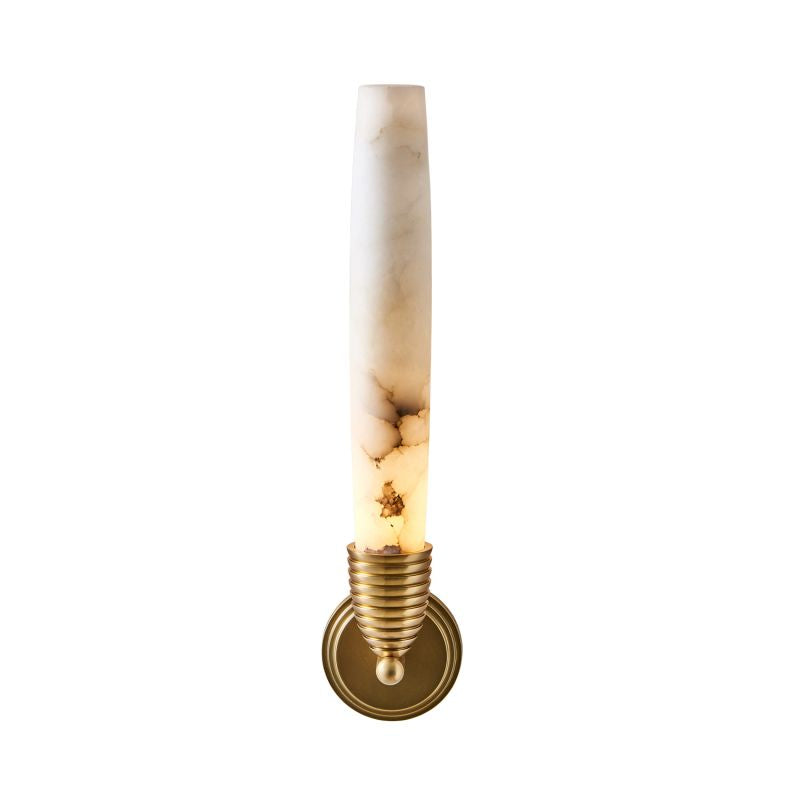 Gypsum Alabaster LED Wall Sconce - thebelacan