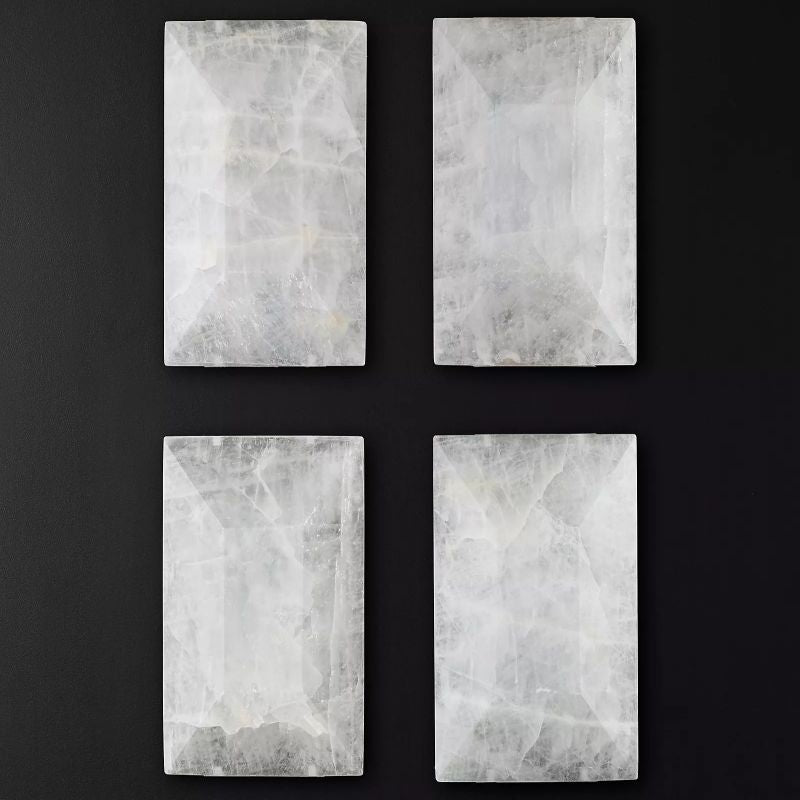 Harson Calcite Rectangular Chandelier 54" - thebelacan