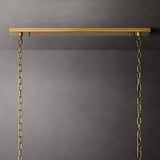 Harson Calcite Rectangular Chandelier 62" - thebelacan