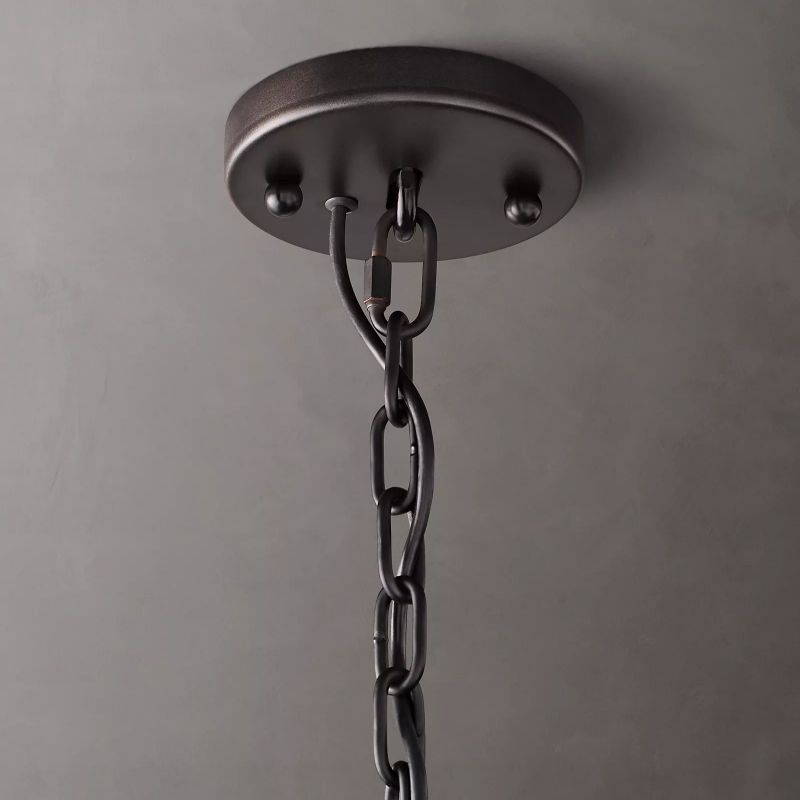 Harson Calcite Round Chandelier 31" - thebelacan