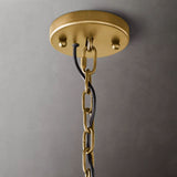Harson Calcite Round Chandelier 31" - thebelacan