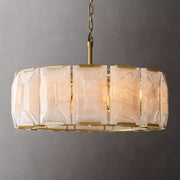 Harson Calcite Round Chandelier 31" - thebelacan