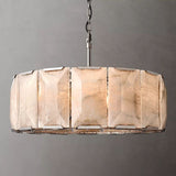 Harson Calcite Round Chandelier 31" - thebelacan