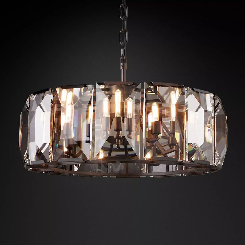 Harson Crystal Round Chandelier 31" - thebelacan