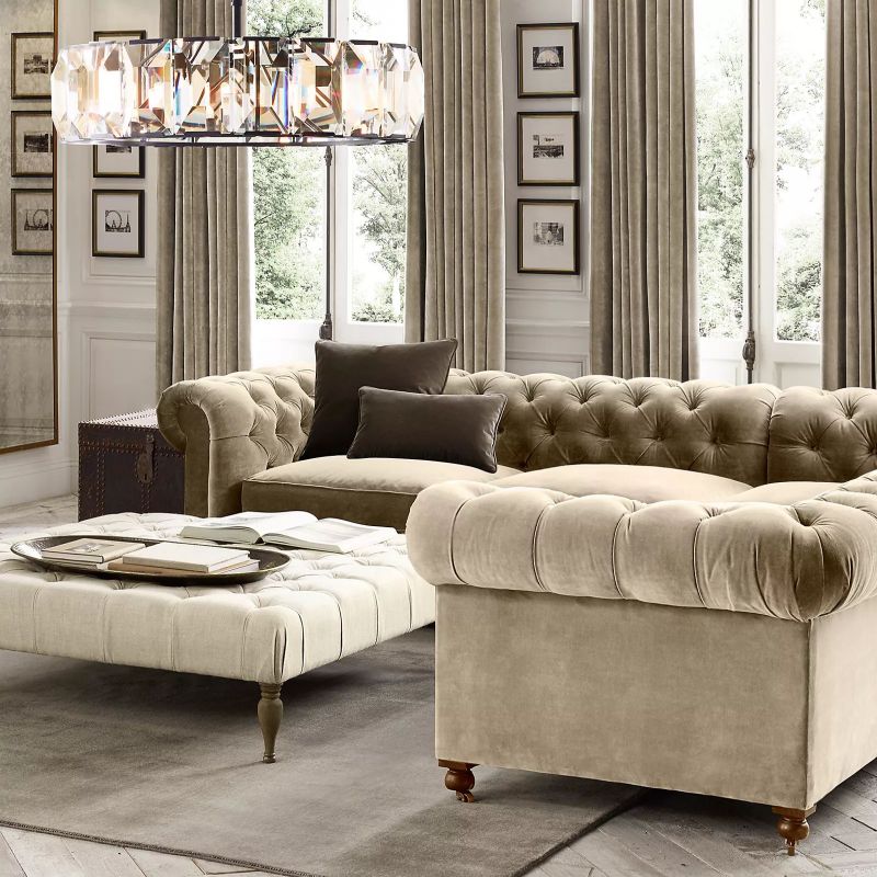 Harson Crystal Round Chandelier 43" - thebelacan