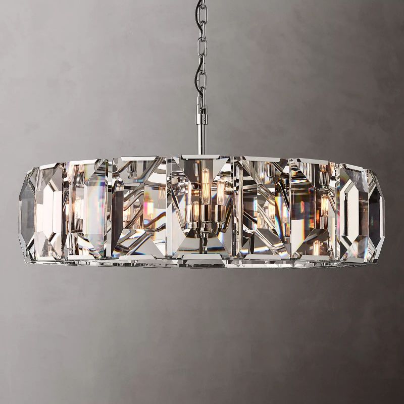 Harson Crystal Round Chandelier 43" - thebelacan