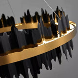 Hill 2-Tier Modern Round Chandelier - thebelacan