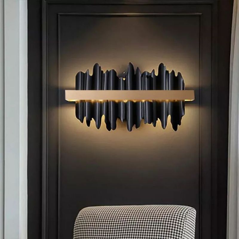 Hill Modern Sculpture Wall Sconce - thebelacan