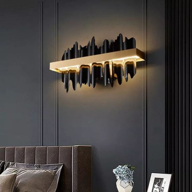 Hill Modern Sculpture Wall Sconce - thebelacan