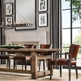 Camino Vintage Candelabra Rectangular Chandelier - thebelacan