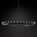 Camino Vintage Candelabra Round Chandelier - thebelacan