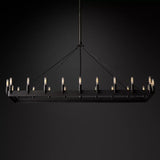 Camino Vintage Filament Rectangular Chandelier - thebelacan