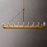 Camino Vintage Filament Rectangular Chandelier - thebelacan