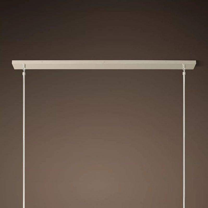 Kristal Glass Linear Chandelier 48" - thebelacan