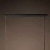 Kristal Glass Linear Chandelier 48" - thebelacan