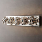 Kristal Clear Glass Linear Grand Wall Sconce - thebelacan