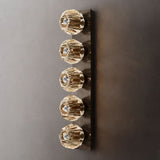 Kristal Clear Glass Linear Grand Wall Sconce - thebelacan
