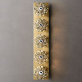Kristal Clear Glass Linear Grand Wall Sconce - thebelacan