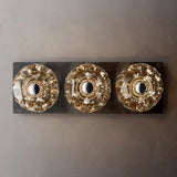 Kristal Clear Glass Linear Short Wall Sconce - thebelacan